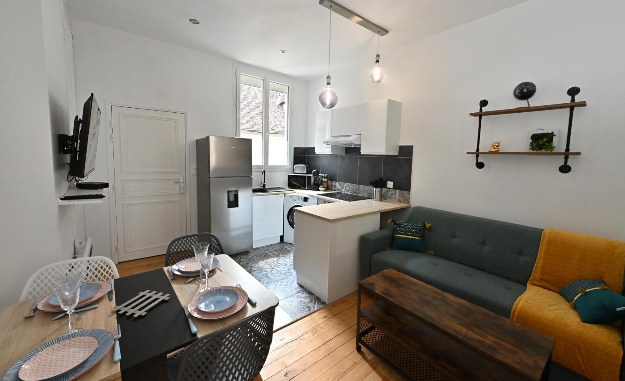 3 Appartements Premium Au Pied De La Cathedrale - Hypercentre サンス エクステリア 写真